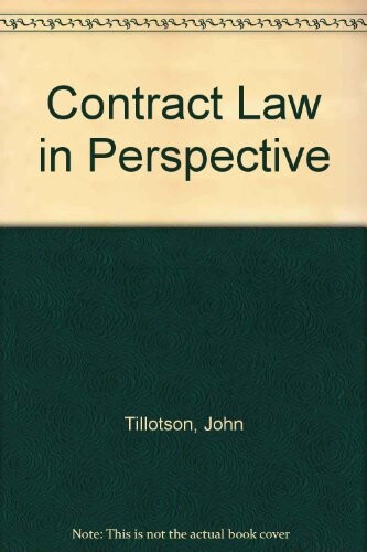 Contract law in perspective