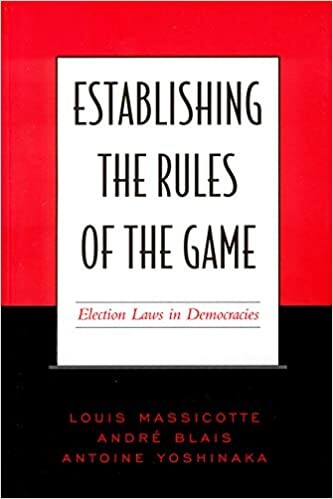 Establishing the rules of the game : election laws in democracies