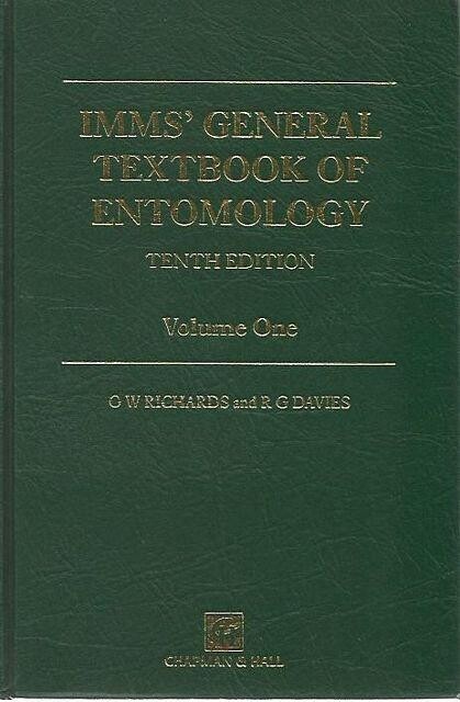 Imms' General Textbook of Entomology: Volume 1: Structure, Physiology and Development Volume 2: Classification and Biology (v. 1)