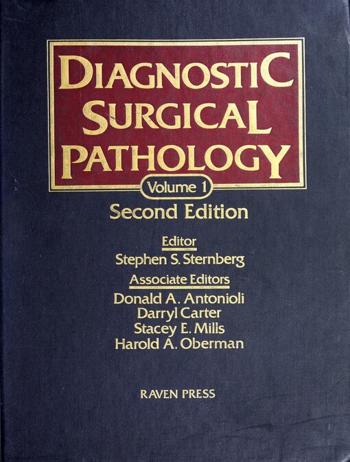 Diagnostic surgical pathology. Volume 1