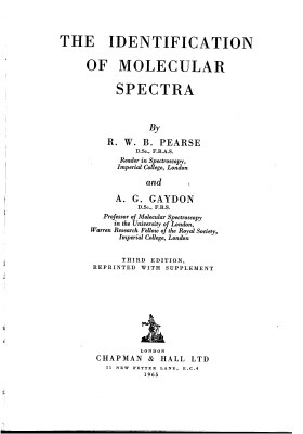 The identification of molecular spectra