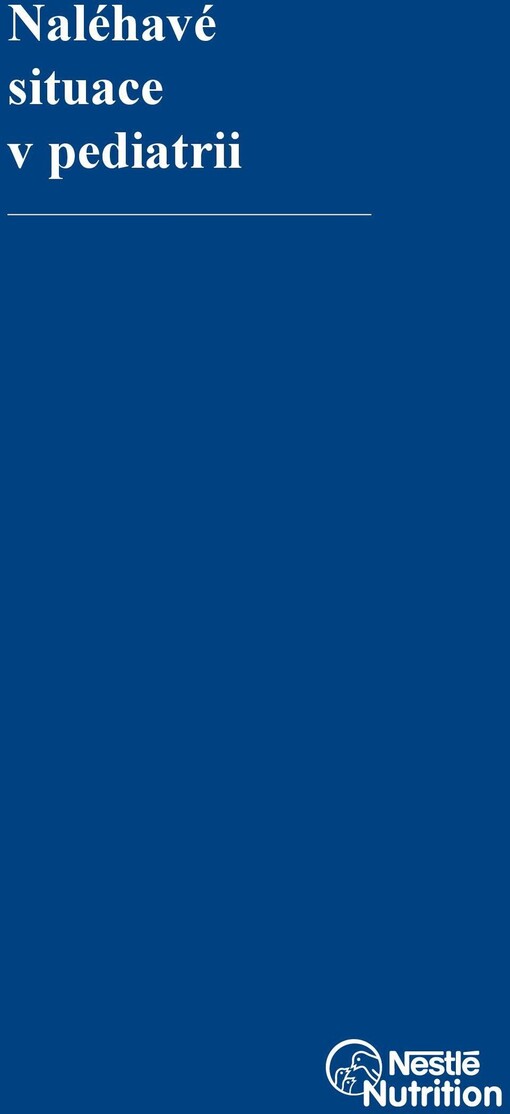 Naléhavé situace v pediatrii