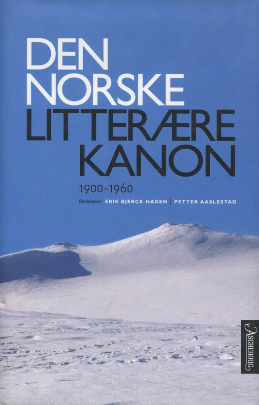 Den Norske Litteraere Kanon 1900-1960