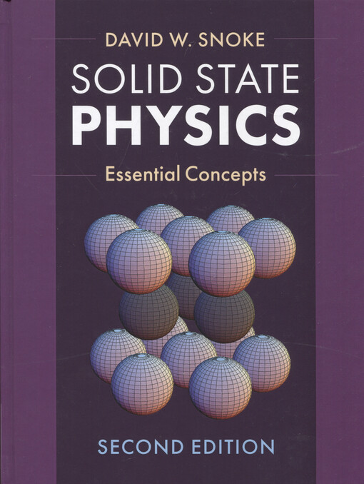 Solid state physics : essential concepts