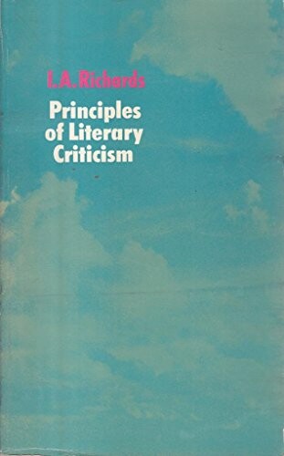 Principles of literary criticism