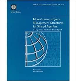 Identification of joint management structures for shared aquifers : a cooperative Palestinian-Israeli effort