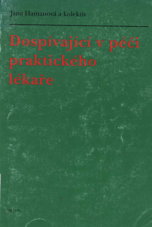 Dospívající v péči praktického lékaře