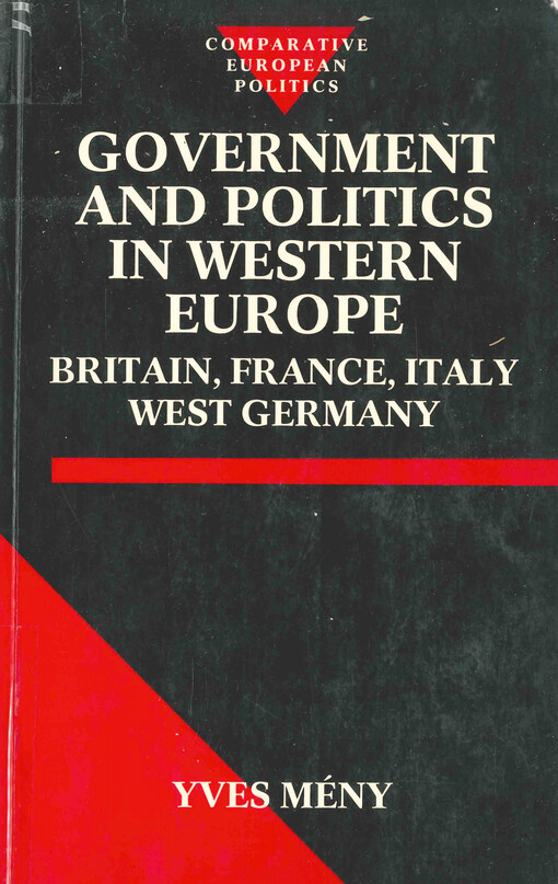 Government and politics in Western Europe : Britain, France, Italy, West Germany