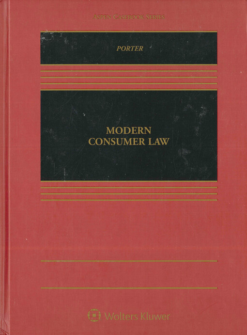Modern consumer law