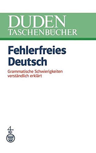 Duden fehlerfreies Deutsch