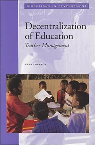 Decentralization of Education: Teacher Management (Directions in Development)