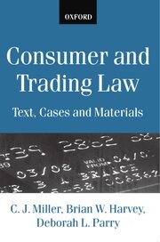 Consumer and trading law : text, cases and materials