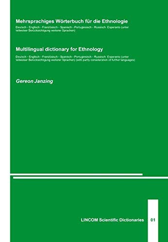 Multilingual dictionary for Ethnology