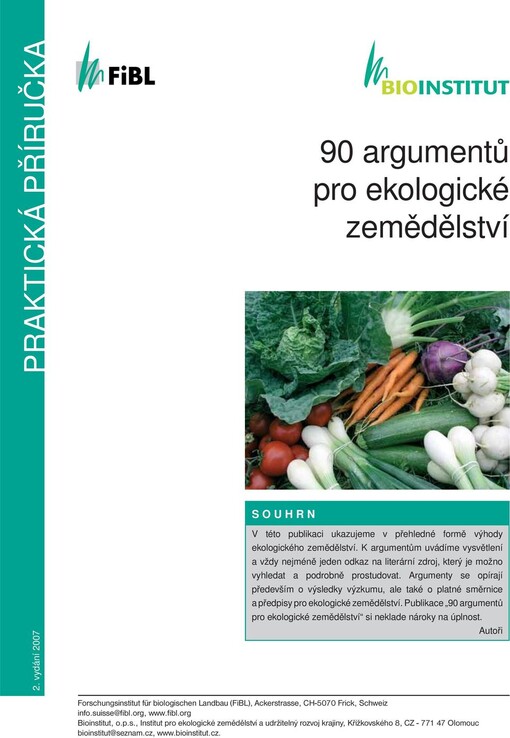 90 argumentů pro ekologické zemědělství