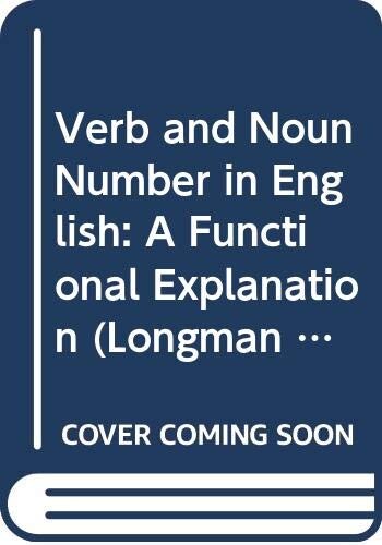 Verb and Noun Number in English: A Functional Explanation (Linguistics Library)