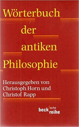 Wörterbuch der antiken Philosophie