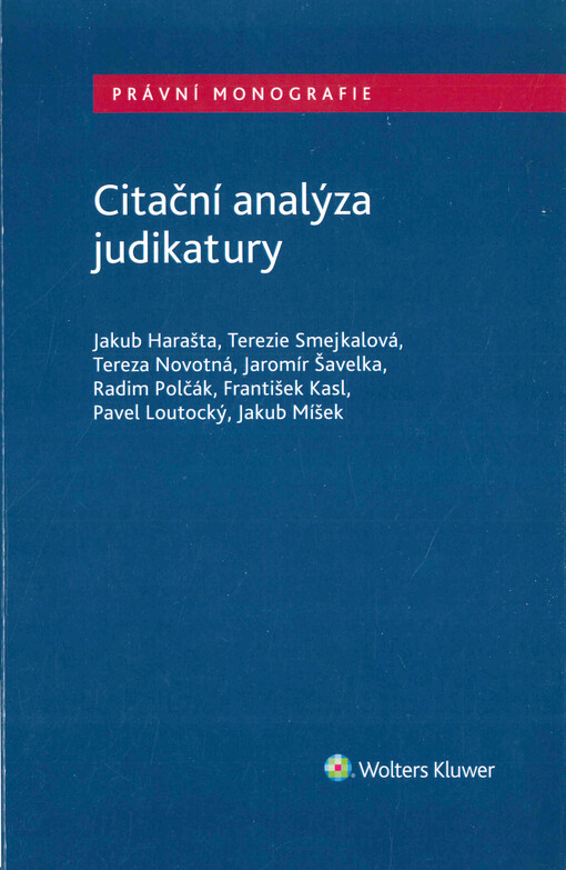 Citační analýza judikatury