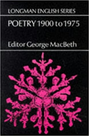 Poetry 1900 to 1975