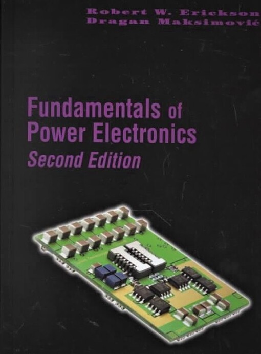 Fundamentals of power electronics