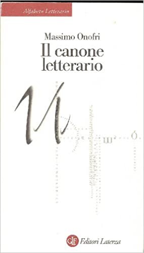 Il canone letterario