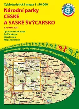 Národní parky České a Saské Švýcarsko turistická mapa 1 : 50 000