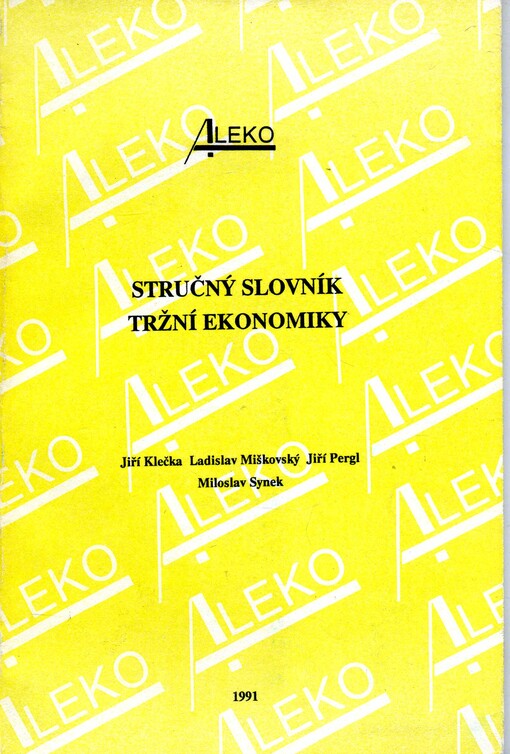 Stručný slovník tržní ekonomiky