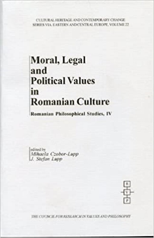 Moral, legal and political values in Romanian culture