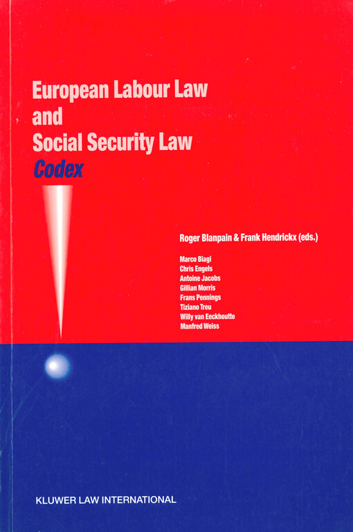 Codex European labour and social security law