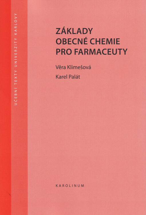 Základy obecné chemie pro farmaceuty