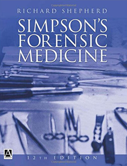 Simpson's Forensic Medicine