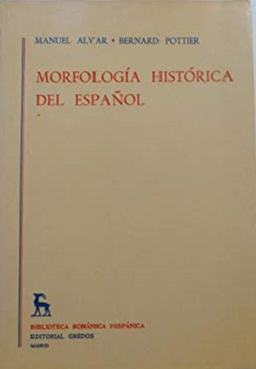 Morfología histórica del espaňol