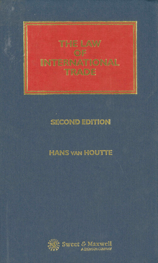 The law of international trade