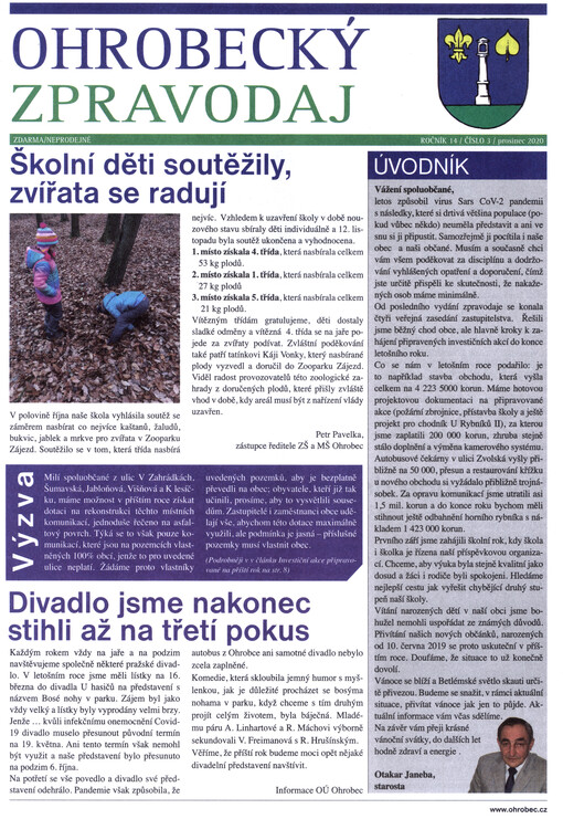 Ohrobecký zpravodaj