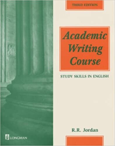 Academic Writing Course - Jordan, R.