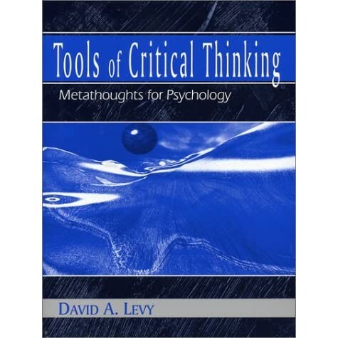 Tools of Critical Thinking: Metathoughts for Psychology