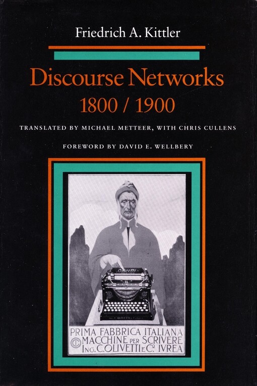 Discourse networks, 1800/1900