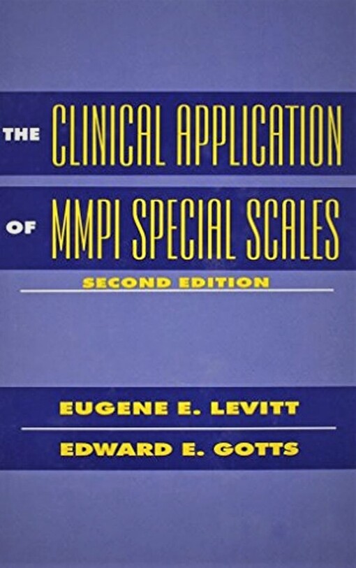The Clinical Application of MMPI Special Scales
