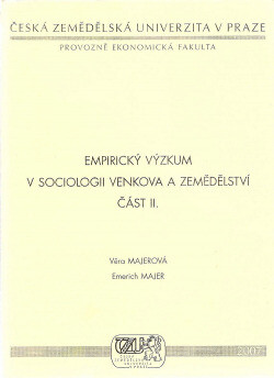 Empirický výzkum v sociologii venkova a zemědělství