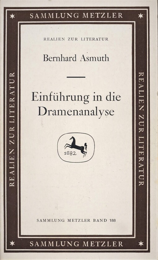 Einführung in die Dramenanalyse