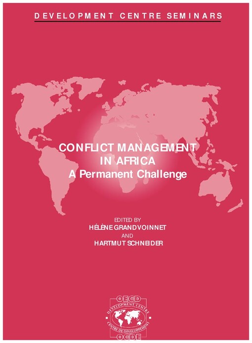 Conflict Management in Africa : A Permanent Challenge