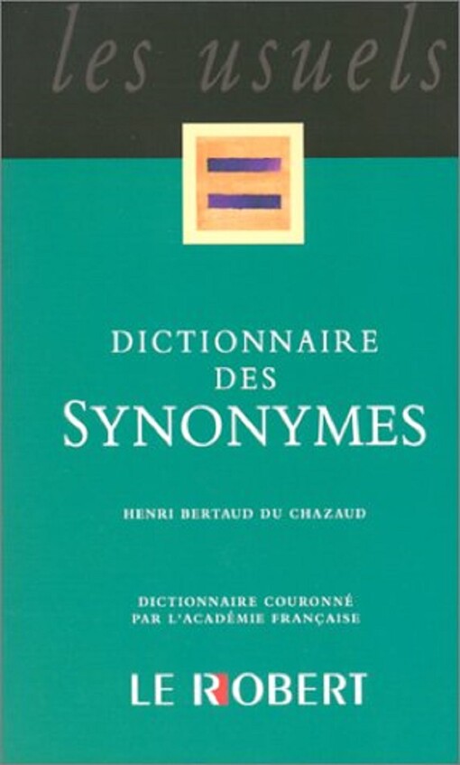Dictionnaire Des Synonymes