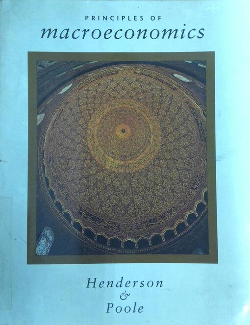 Principles of macroeconomics