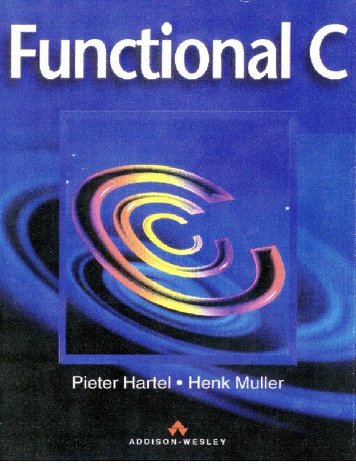 Functional C (International Computer Science Series)