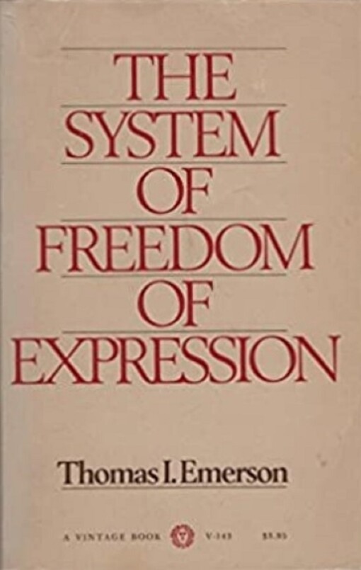 The system of freedom of expression