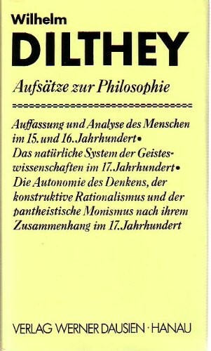 Aufsatze zur Philosophie (German Edition)