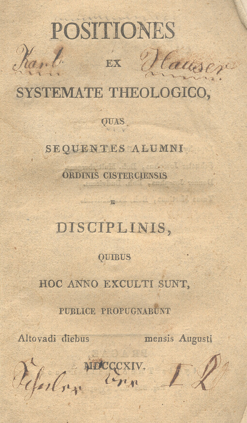 Der Ursprung des Zisterzienser-Stiftes Hohenfurt in Böhmen : eine diplomatische Skizze