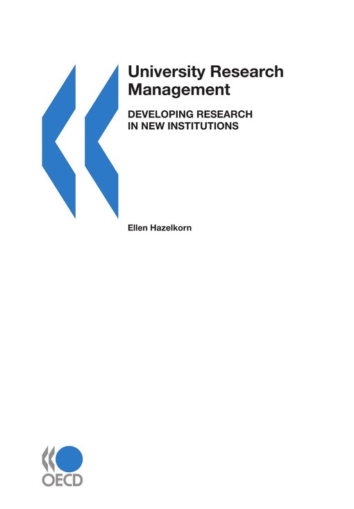 University Research Management:  Developing Research in New Institutions