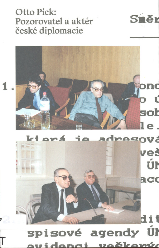 Otto Pick: pozorovatel a aktér české diplomacie