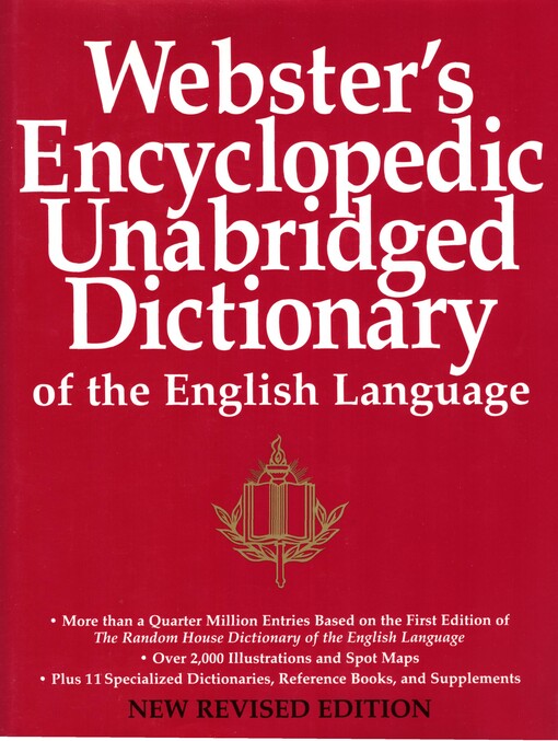 Webster's Encyclopedic Unabridged Dictionary of the English Language: New Revised Edition