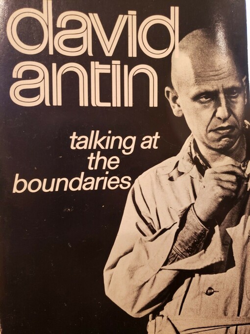 Talking at the Boundaries